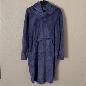 32 Degrees Heat Women's Hooded Cozy Plush Sleep Lounge Purple L/XL